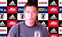 GK川島永嗣が偉大な先輩である川口能活コーチを語る「気持ち的にも大きな刺激になっている」
