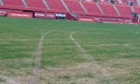 ピッチにタイヤの跡...マジョルカ本拠地が侵入者に荒らされる事態