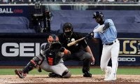【MLB 優勝決定S】レイズがズニーノの中前適時打で5回を終え2-1でリード　筒香の出番あるか？