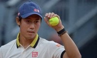 錦織が復活へ気合　“真剣バックハンド”の瞬間に期待の声「表情が闘う人」「良い顔」