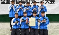 東北地区大会女子準優勝校　山形県立寒河江高等学校インタビュー【第43回全国選抜高校テニス大会】