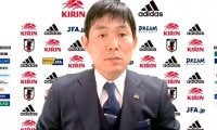 深夜、早朝開催のオーストリア遠征に向けて森保一監督「頑張る選手を応援していただければ」