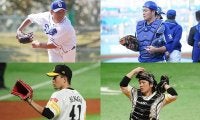 中日の大野雄＆木下拓、鷹の千賀＆甲斐が受賞　最優秀バッテリー賞