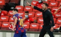 対バルサで勢いを失うシメオネ 過去28戦でわずか３勝...リーグ戦では未勝利