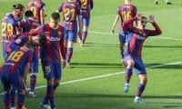 アタッカー陣揃い踏み4発完勝のバルサ『影響力』抜群の７番ら8選手に最高評価