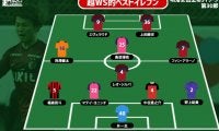 【超WS選定週間ベストイレブン/J1第30節】札幌DF福森晃斗が圧巻の2試合連続FK弾! 4発大勝の鹿島から最多4名