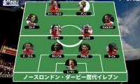熱きノースロンドン・ダービー、最強のベストイレブンは!?【アーセナル編】