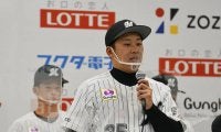 ロッテドラ1鈴木「ピンチで動じない投球を」　新入団会見で決意、目標は小島和哉