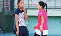 石井琢朗の娘と久保竜彦の娘がテニス・ダブルスでコンビを組んでいた