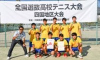 四国地区大会　英明高等学校インタビュー【第43回全国選抜高校テニス大会】