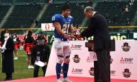 【アメリカンフットボール部】　日大に４２－２４で勝利し、３年連続３１回目の学生日本一を決めた！