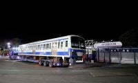 深夜に約100キロの“移送劇”　西武が本拠地に今年引退車両設置で新名所誕生
