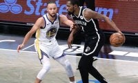 NBA開幕戦でネッツがウォリアーズに大勝…アービングとデュラントの強力デュオが躍動