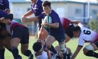 早大に大差で勝利　セットプレー光る／練習試合