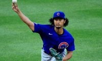 ダルビッシュの剛速球は「浮き上がる」　MLB公式が“もっと見たいエグイ球”に選出