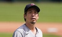 前田健太、リアル野球BANの豪快弾にMLB公式も注目　「次なるDHになれるだろうか」