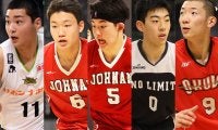 大会ベスト5…優勝した秋田市立城南中学からは小川瑛次郎、佐々木陸の両エースが選出／Jr.ウインターカップ男子