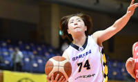苦しい戦いが続く山梨クィーンビーズ、キャプテンの水野菜穂「一戦一戦を大切に、自分たちのバスケットを表現していきたい」