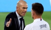 ジダン、ドイツに戻ったヨヴィッチの健闘を祈る「マドリーでも同じように...」