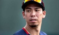 【MLB】「どちらのイケメン？」　前田健太、モード誌デビューで“キメキメ”モデル姿公開