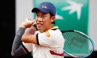 錦織が遂に完全隔離を終え、コートで練習！ロシア戦へ準備