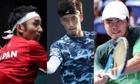 杉田祐一・内山靖崇・ダニエル太郎ら全豪OP前哨戦の対戦相手が決定
