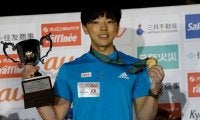 「会社員クライマー」からプロに　東京五輪落選の藤井快が復活V「出る大会全て勝つ」