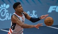 前半からヒートに大きく突き放されたウィザーズ…八村は3ポイント2本含む12得点3アシストを記録