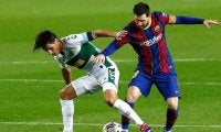 バルサ 貴重な勝ち点3確保、エルチェ戦で2ゴール“決定的”なメッシに最高評価