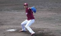 楽天岸、初実戦で2回無失点　田中将らと開幕投手候補も「1年間しっかり…」