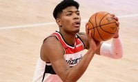 NBAで71試合を終えた八村塁、2ケタ得点53試合はビールらと並んでチーム史上9位タイ