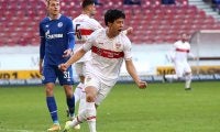 遠藤がブンデス初弾など2G1Aと躍動！シュツットガルトが最下位シャルケに5発圧勝!!《ブンデスリーガ》