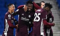 レスターが苦しみながらも3試合ぶりの白星!　伏兵アマルテイが1540日ぶりとなる殊勲の決勝弾《プレミアリーグ》