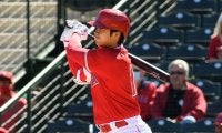 【MLB】大谷翔平、OP戦4試合連続安打で打率5割　左腕から強烈左前打、次回登板14日決定