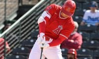 【MLB】大谷翔平、第1打席でシフト破る左前打でOP戦5試合連続安打！　通算128勝右腕から快音
