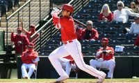【MLB】大谷翔平、第2打席は“快足”内野安打でOP戦2度目のマルチ！　通算128勝右腕クエトを攻略