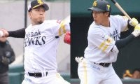 鷹・柳田、無安打も「悪くない」　千賀は最速159キロで2回零封「収穫もあった」