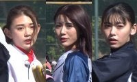 ギャル系野球女子の「肩いいね～」　話題の“美女5人”が白熱スピードガン対決
