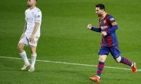 チャビが持つバルサ最多出場記録に並んだメッシ 13年連続20ゴールも達成