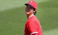 【MLB】大谷翔平を激写　腕が“消えた”フォロースルーに米反響「捕手側からの写真良いね」