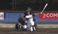 日ハムドラ6今川、イースタン開幕戦でプロ1号！　4番スタメンで左手1本の技あり弾