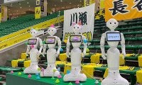 「勝運上がりそう」「怖すぎる」鷹ロボット応援団の“衝撃の変身”にファン爆笑