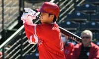 【MLB】大谷翔平、第1打席で中前安打　野手で出場したOP戦全試合で快音
