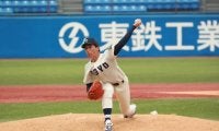 [硬式野球]細野、８奪三振で初戦から活躍…初勝利とはならず　青学大１回戦