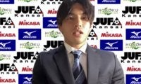 【サッカー部男子】　リーグ記者会見にて今季の意気込みを語る