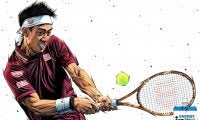 錦織圭選手のイラストを世界王者が手がける。森永製菓「inゼリー」コラボレーション