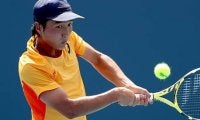 17歳の望月慎太郎 快勝でITF8強