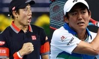 錦織は39位、西岡は60位に