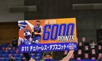 チェハーレス・タプスコット（茨城ロボッツ）がB2通算6,000得点を達成、チームもプレーオフ初出場が決定