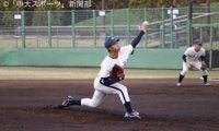 序盤に大量リードを奪い快勝！　春季リーグ戦初白星をあげる　東都大学準硬式野球春季リーグ戦　対東海大１回戦
